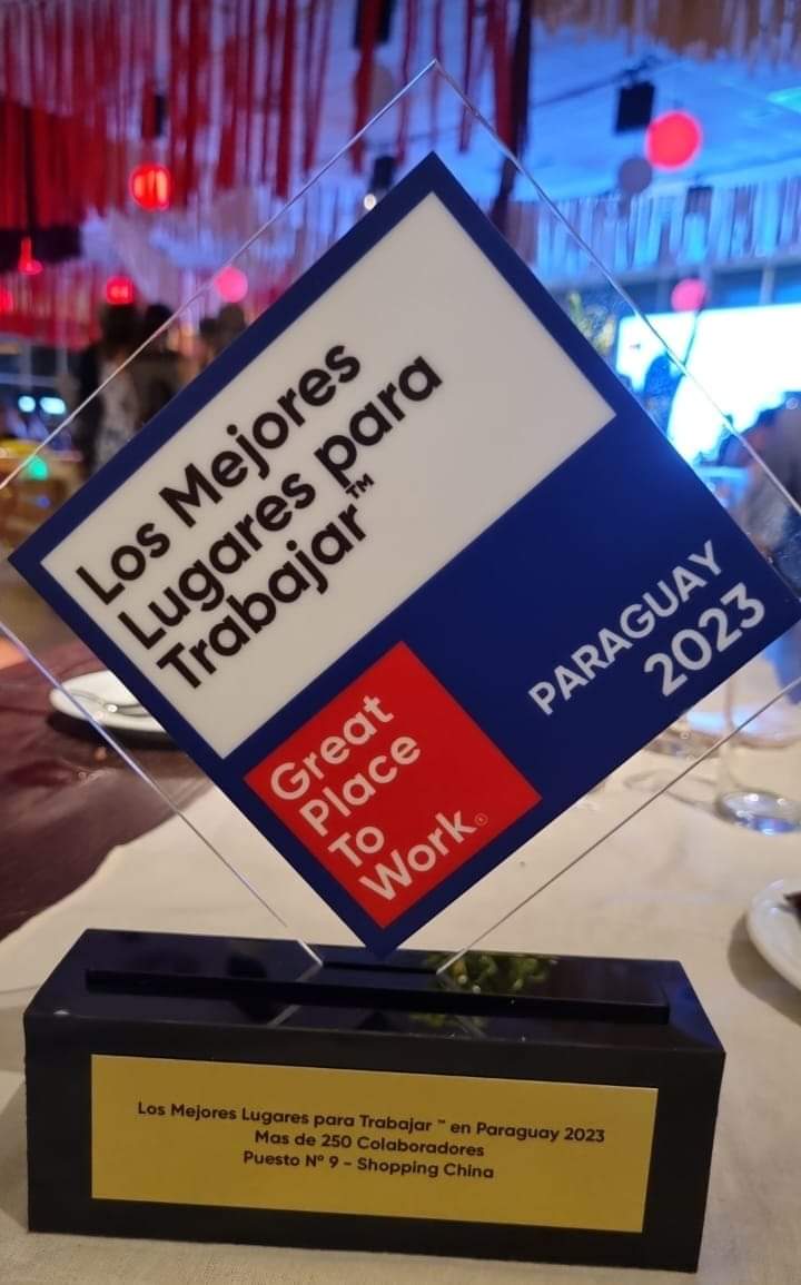 Shopping China Importados Reconocido Y Premiado Por Great Place To Work ...