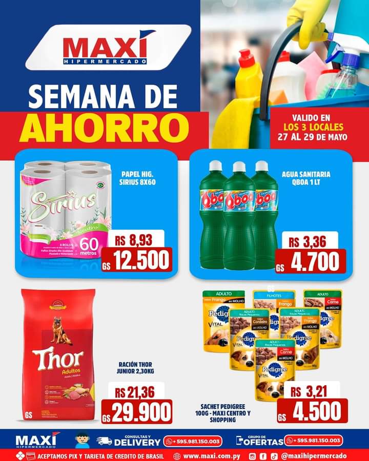 Semana de Ahorro en Maxi Hipermercados