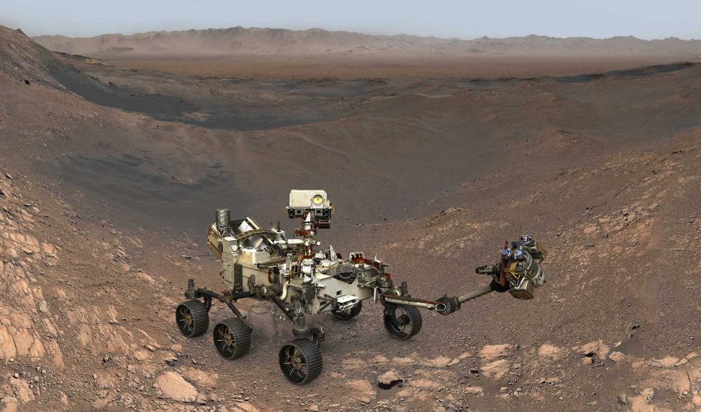 Perseverance encontra possíveis sinais de vida em Marte