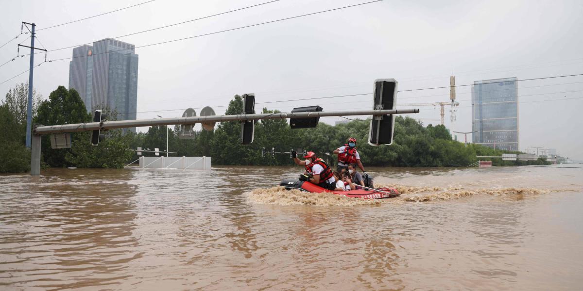 China: lluvias torrenciales generan 30 muertos