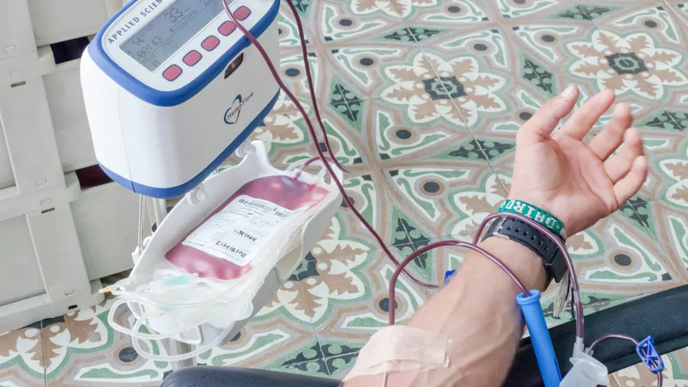 Paraguay cooperó con donación de sangre poco común para Argentina