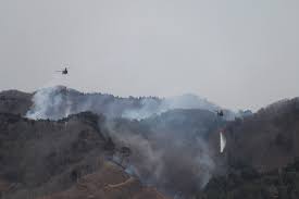 La lluvia frena el peor incendio forestal de Japón en 50 años