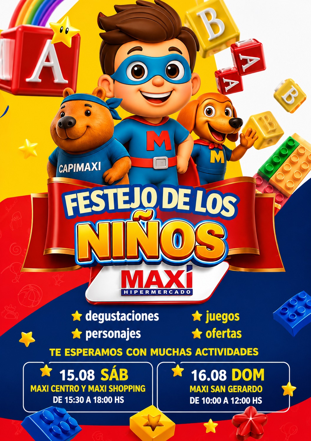 SEMANA ESPECIAL DE LOS NIÑOS EN MAXI!
