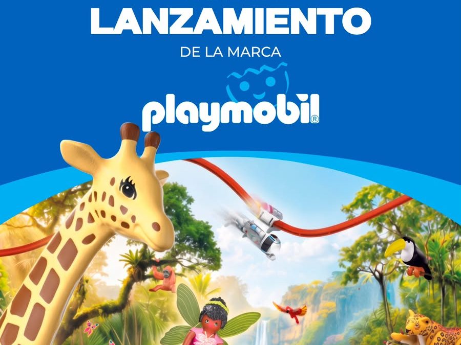 Lanzamiento de la marca Playmobil en Shopping China Importados