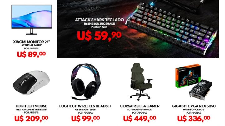 La Semana Gamer llegó a Shopping China Pedro Juan Caballero!