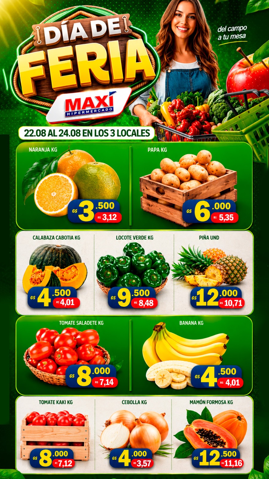 ¡Ofertas imperdibles de la semana en Maxi Hipermercados!