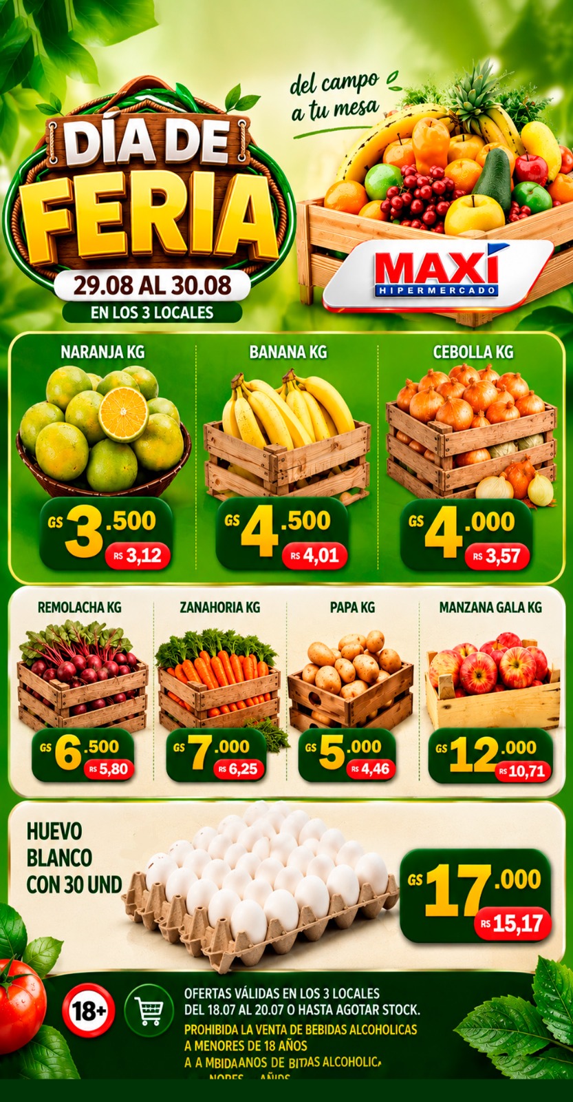 ¡Ofertas imperdibles de la semana en Maxi Hipermercados!