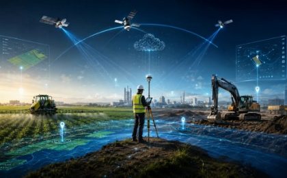 Tecnología de posicionamiento de alta precisión llega a Paraguay con prestaciones para la agricultura y la construcción