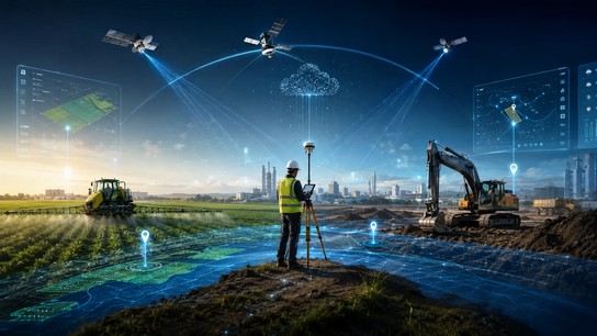 Tecnología de posicionamiento de alta precisión llega a Paraguay con prestaciones para la agricultura y la construcción