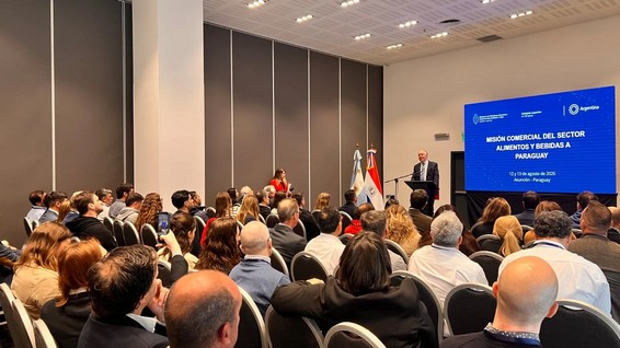 Argentina impulsa una misión comercial de alimentos y bebidas en Paraguay con 57 empresas