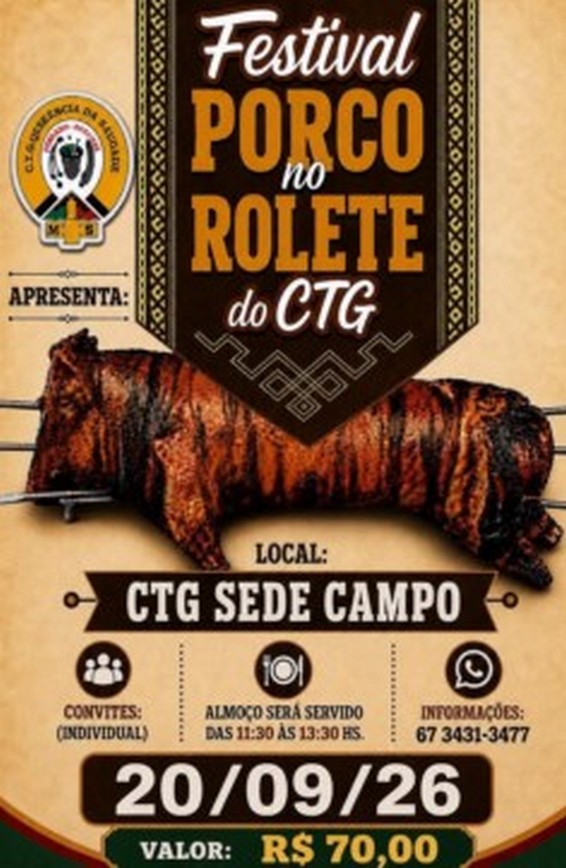 FESTIVAL PORCO NO ROLETE