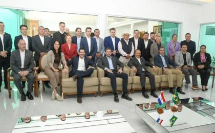 Alliana y Latorre se reúnen con gobernador brasileño para impulsar inversiones