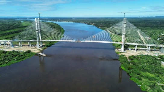 Bioceánica: Puente supera las pruebas de vientos extremos