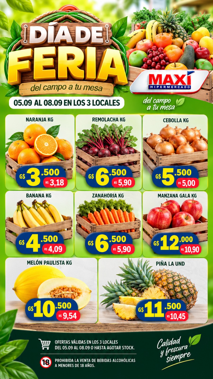 ¡OFERTAS DE FIN DE SEMANA EN MAXI!