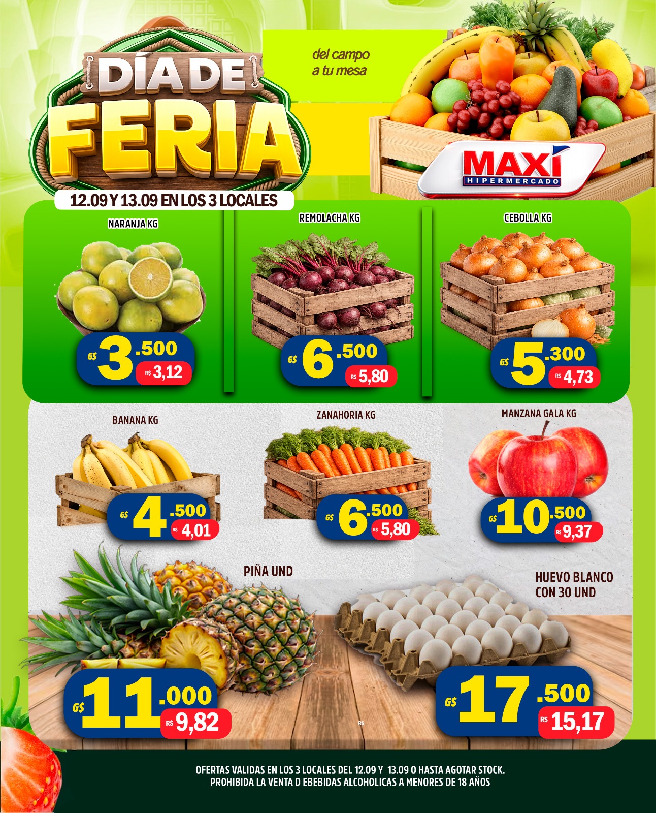 ¡OFERTAS DE FIN DE SEMANA EN MAXI!