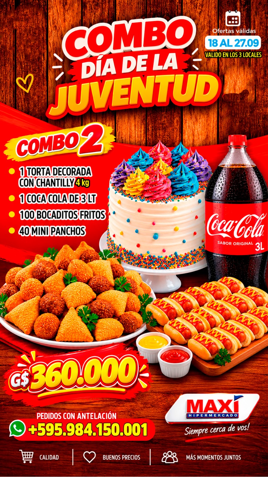 ¡ EL DÍA DE LA JUVENTUD EN MAXI!