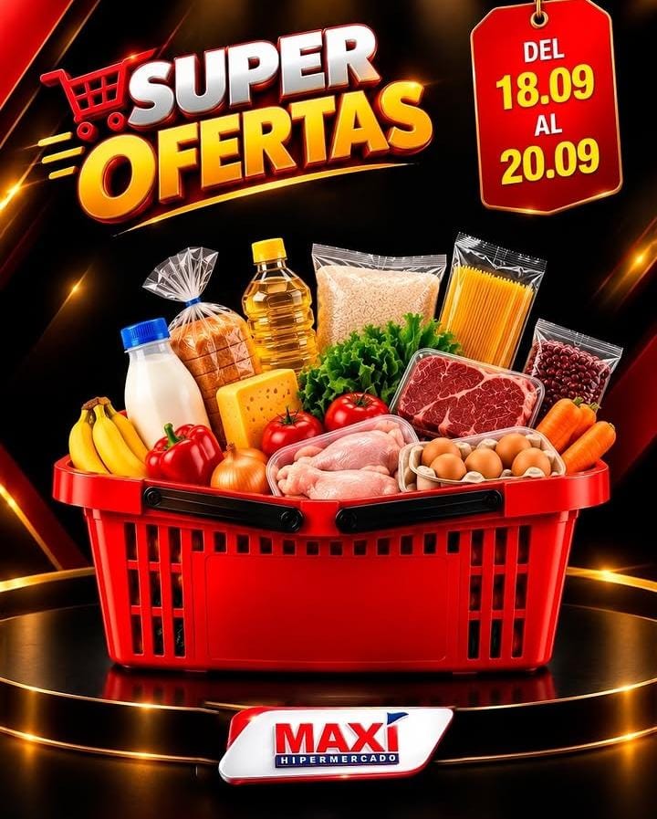 ¡SUPER OFERTAS en Maxi Hipermercado! ¡Precios imbatibles que no podés dejar pasar!