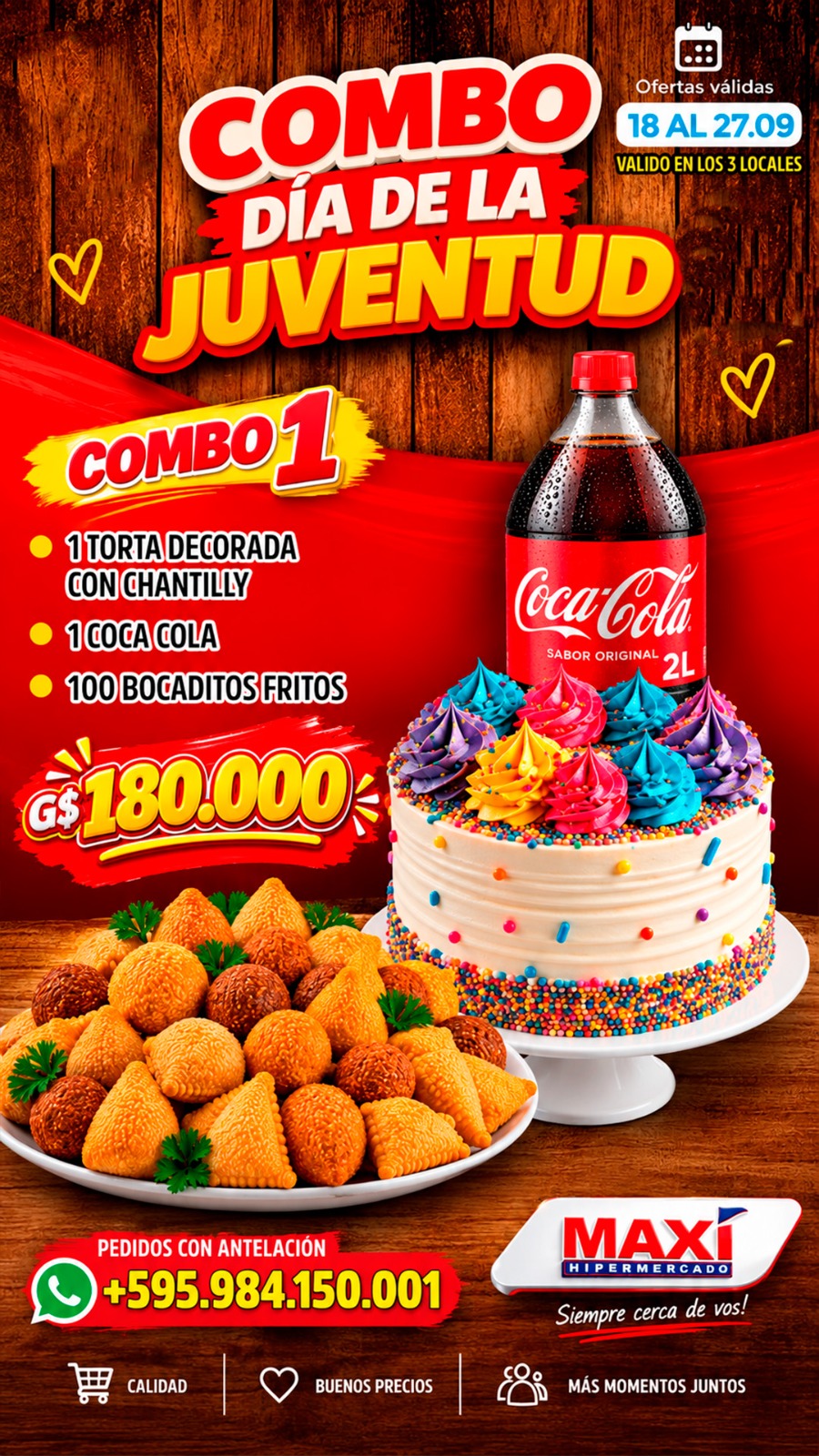 ¡ EL DÍA DE LA JUVENTUD EN MAXI!