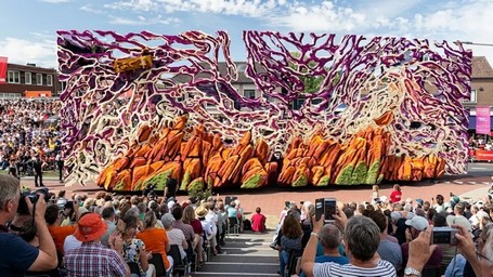 Ciudad natal de Van Gogh es lugar del mayor desfile floral del mundo