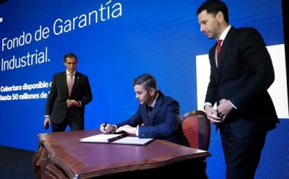 Ejecutivo anuncia nueva línea de financiamiento y fondo de garantía para la instalación de proyectos industriales 