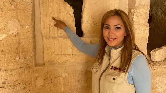Kathleen Martínez: la dominicana que busca resolver el mayor misterio de Egipto