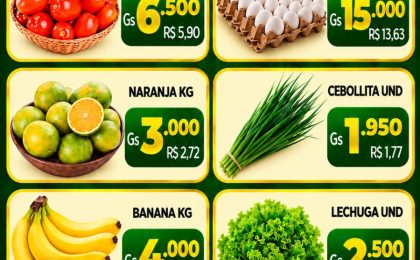 ¡Del campo a tu mesa! Aprovechá nuestras ofertas de la Feria de Jueves y Viernes