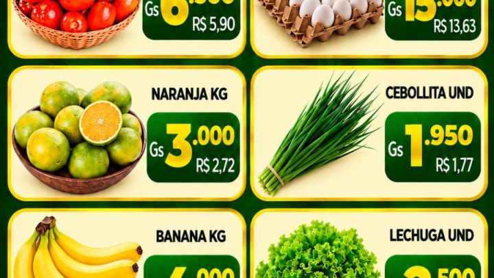 ¡Del campo a tu mesa! Aprovechá nuestras ofertas de la Feria de Jueves y Viernes