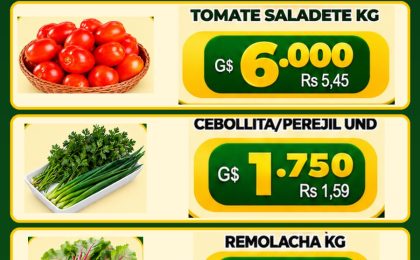 ¡Del campo a tu mesa! Aprovechá nuestras ofertas de la Feria