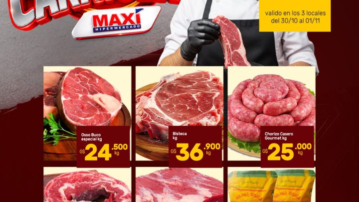 Pasá por nuestra carnicería y llevá cortes frescos de calidad premium. ¡Solo en Maxi, calidad incomparable!