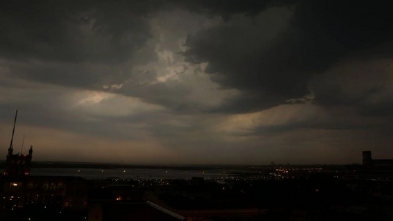 Boletín especial: Emiten alerta por tormentas eléctricas, granizo y vientos de 90 km/h