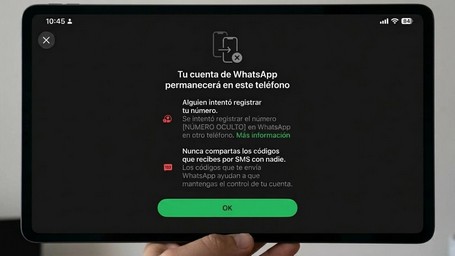 Mitic alerta sobre el robo de cuentas de WhatsApp mediante el buzón de voz