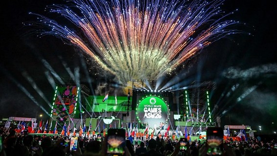 Extraordinaria inauguración de los World Skate Games ASU2026