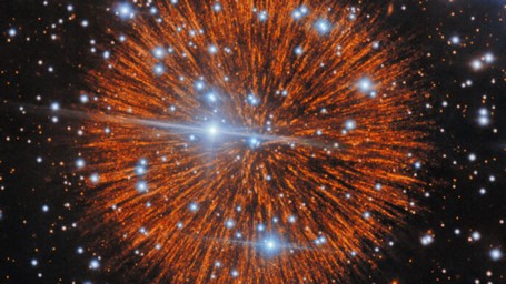 Astrónomos revelan el confuso ‘collar de perlas’ de una histórica supernova observada hace 850 años